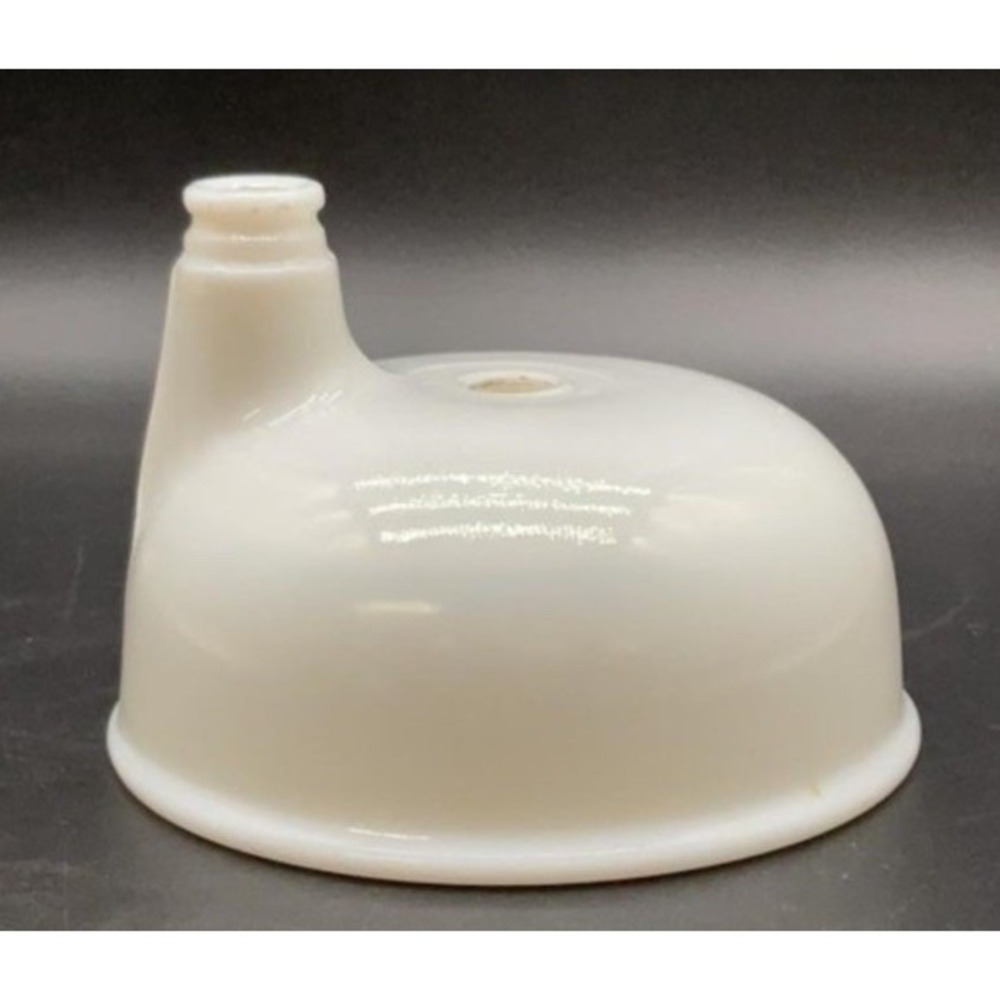 Vintage Sunbeam Mixmaster Milk Glass Juicer Attachment Bowl Part 15BS Model 10